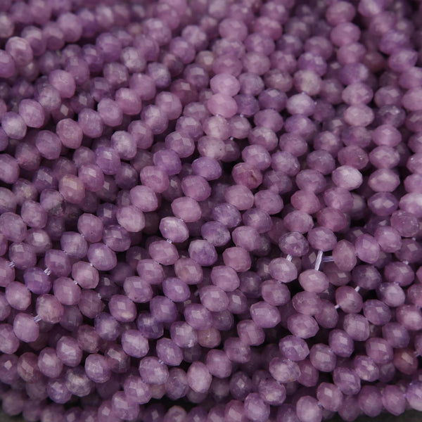Close-up of purple beads