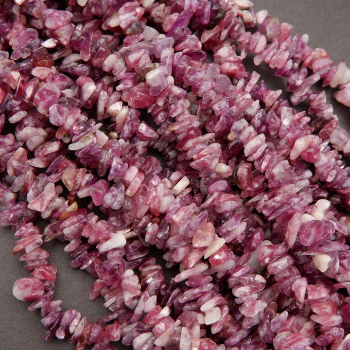 Purple Mica · Smooth · Chips · 9mm, Tejas Beads, Beads