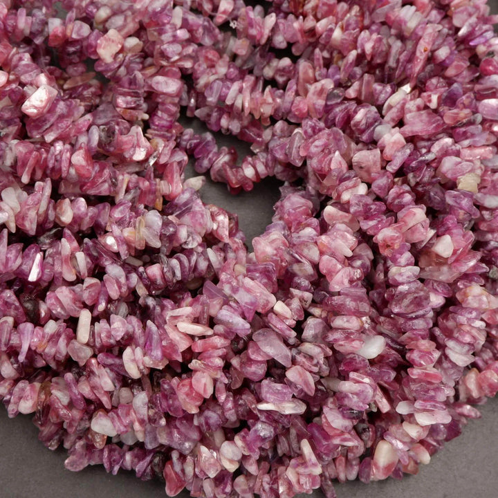 Purple Mica · Smooth · Chips · 9mm, Tejas Beads, Beads