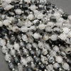 Tourmalated quartz beads.