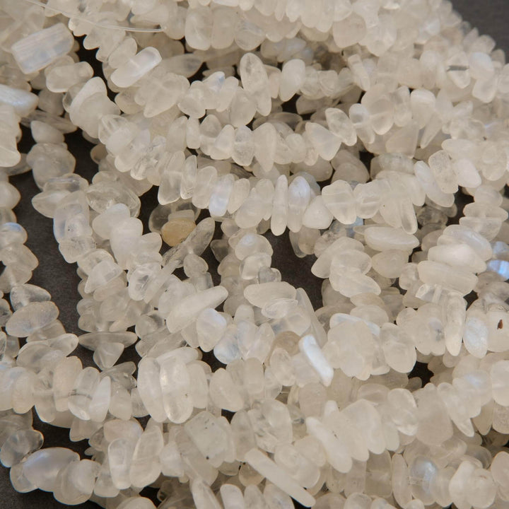 Rainbow Moonstone · Smooth · Freeform Chips · 7mm, Tejas Beads, Beads