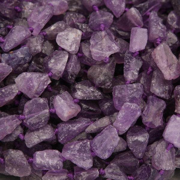 Close-up of purple crystal stones