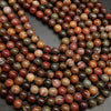 Red Creek Jasper Beads.