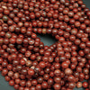 Red Snakeskin Jasper Beads.