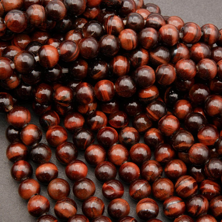 Red Tiger Eye Beads.