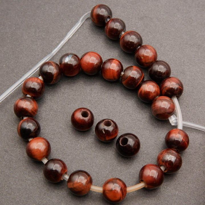 Red Tiger Eye Beads.