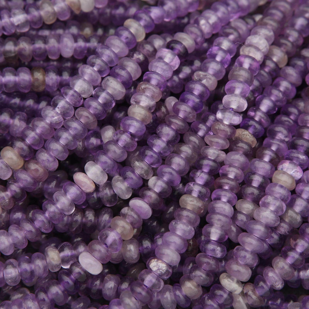 Close-up of purple beads