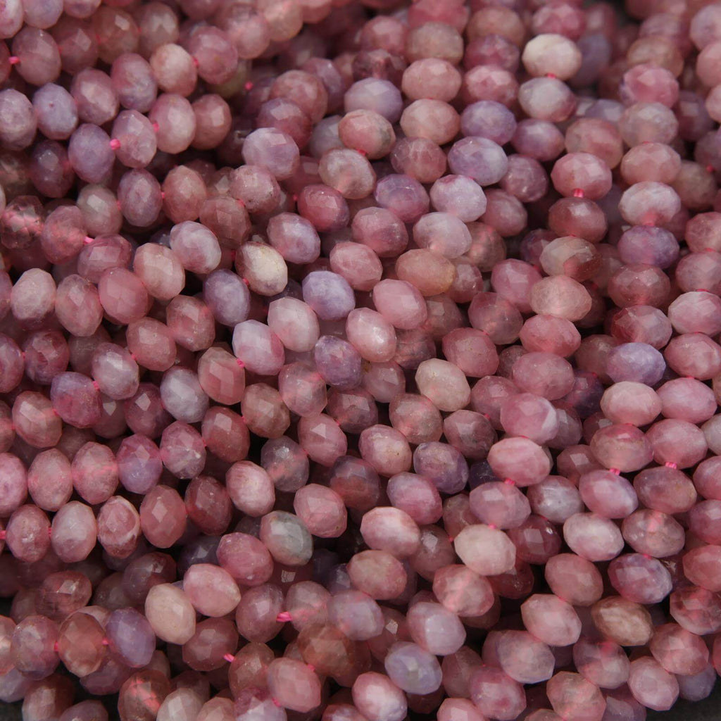 Close-up of pinkish-beige beads
