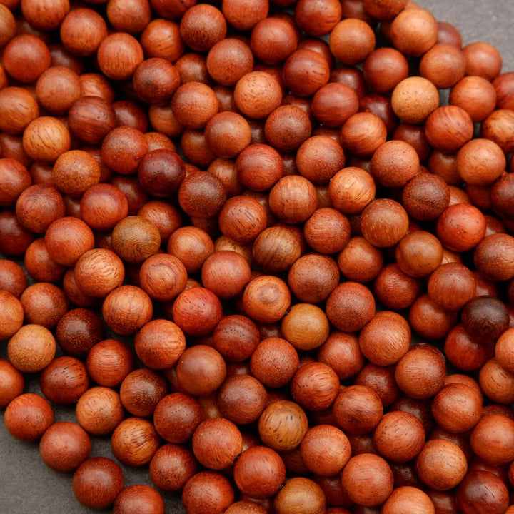 Rosewood · Smooth · Round · 6mm, 8mm, 10mm, Tejas Beads, Beads