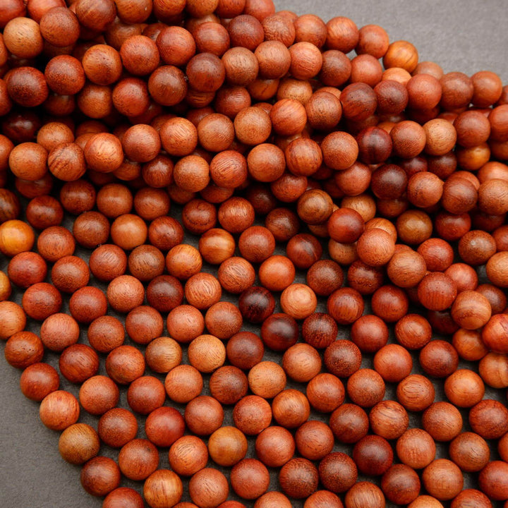 Rosewood · Smooth · Round · 6mm, 8mm, 10mm, Tejas Beads, Beads