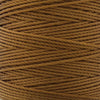 Close-up of dark tan 3-ply bonded nylon S-Lon Bead Cord on spool