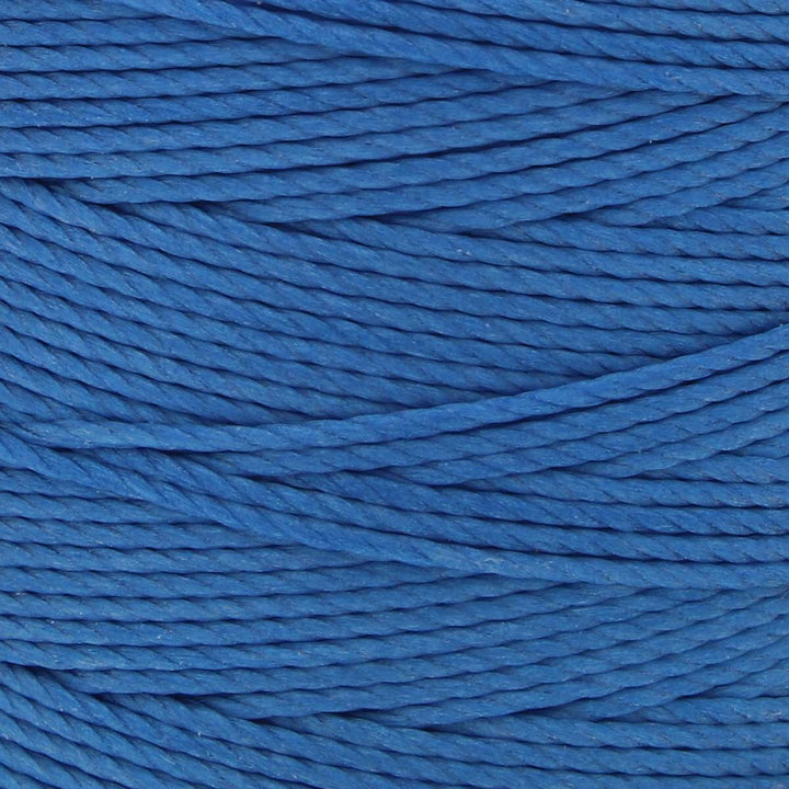 Blue 0.5mm S-Lon Bead Cord for kumihimo and macrame