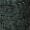 Close-up of evergreen 3-ply bonded nylon S-Lon Bead Cord on spool