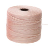 Spool of natural S-Lon Bead Cord Tex 210 nylon beading cord, 77 yards