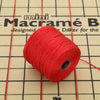 The Beadsmith S-Lon Bead Cord in Shanghai red, Tex 210, 77 yard spool