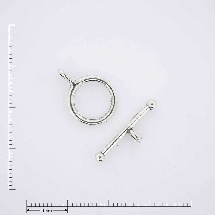 Silver toggle.
