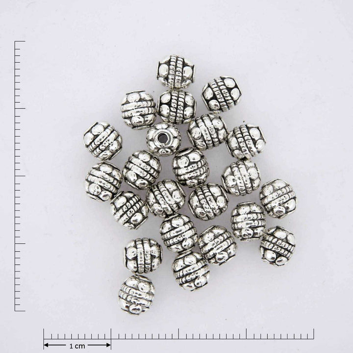 Silver Jewelry Findings Spheres.