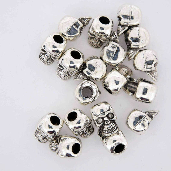 Silver Skull Jewelry Finding