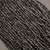 Smoky Dark Blue Sapphire · Microfaceted · Round · 2.8mm **CLEARANCE**, Tejas Beads, Beads
