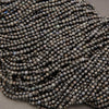 Smoky Dark Blue Sapphire · Microfaceted · Round · 2.8mm **CLEARANCE**, Tejas Beads, Beads