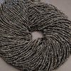 Smoky Dark Blue Sapphire · Microfaceted · Round · 2.8mm **CLEARANCE**, Tejas Beads, Beads