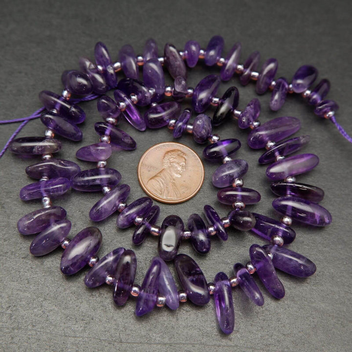 Purple Amethyst Beads.