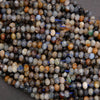 Close-up of multicolored beads on a string