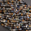 Close-up of multicolored beads on a string