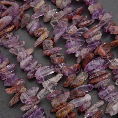 Amethyst Cacoxenite (Super 7) · Smooth · Sticks · 17mm