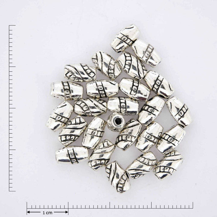 Silver Tube Jewelry Finding.