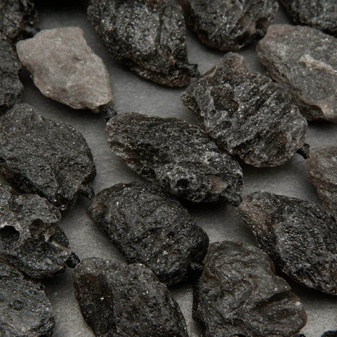Tektite · Rough Raw · Freeform Nuggets · 12mm, 14mm, 18mm, Tejas Beads, Beads