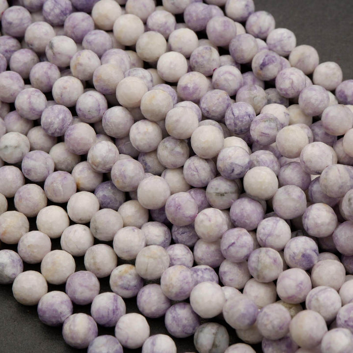 Purple Tiffany Jasper · Faceted · Round · 8mm, 10mm, Tejas Beads, Beads