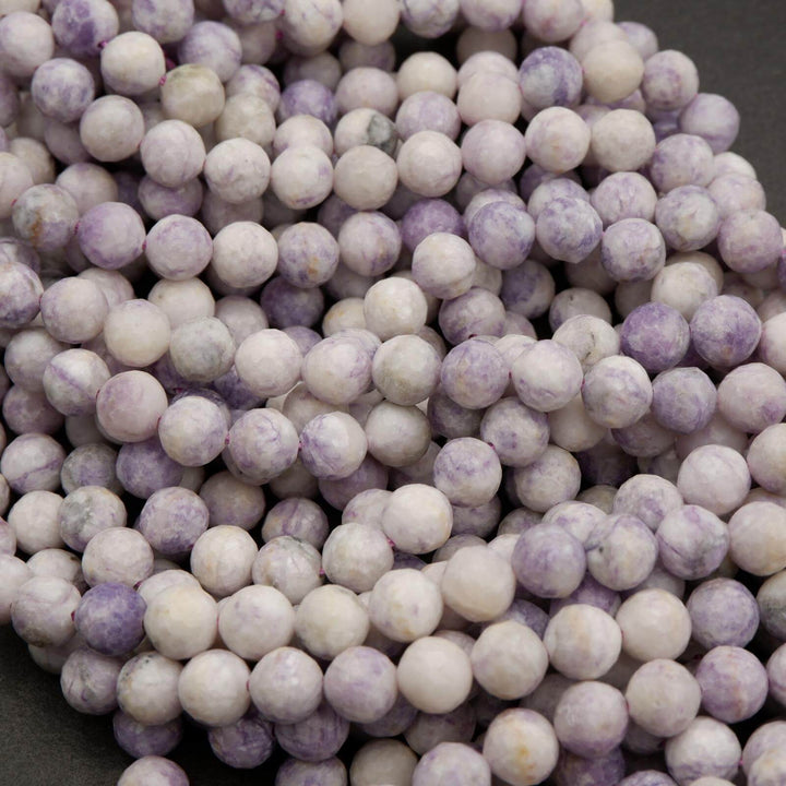 Purple Tiffany Jasper · Faceted · Round · 8mm, 10mm, Tejas Beads, Beads