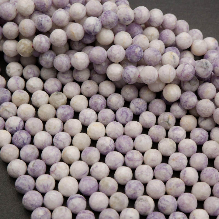 Purple Tiffany Jasper · Faceted · Round · 8mm, 10mm, Tejas Beads, Beads