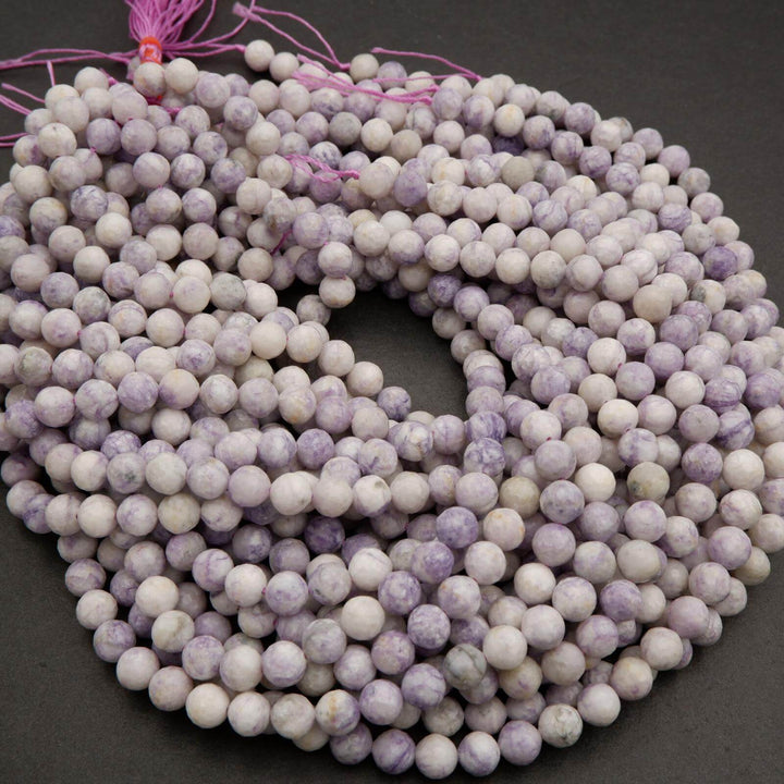 Purple Tiffany Jasper · Faceted · Round · 8mm, 10mm, Tejas Beads, Beads
