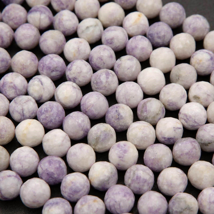 Purple Tiffany Jasper · Faceted · Round · 8mm, 10mm, Tejas Beads, Beads