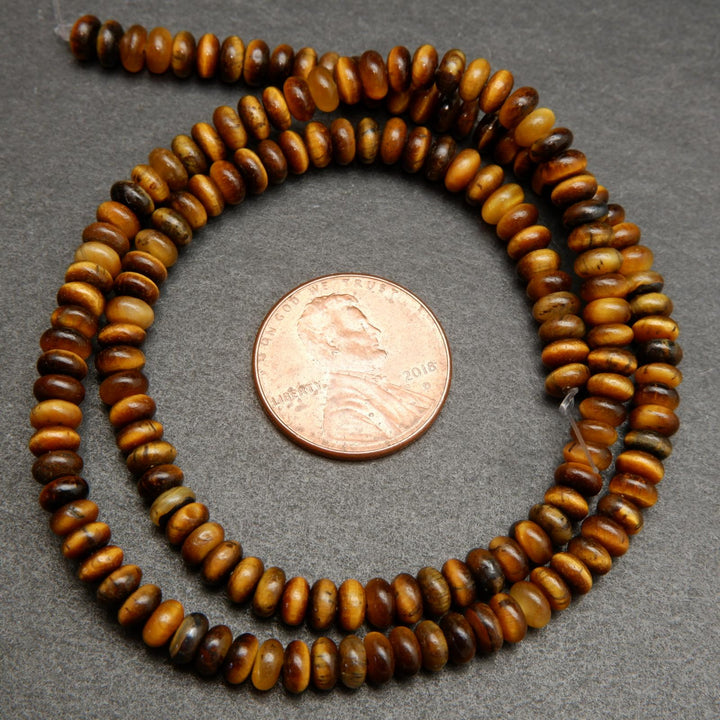 Tiger eye beads.