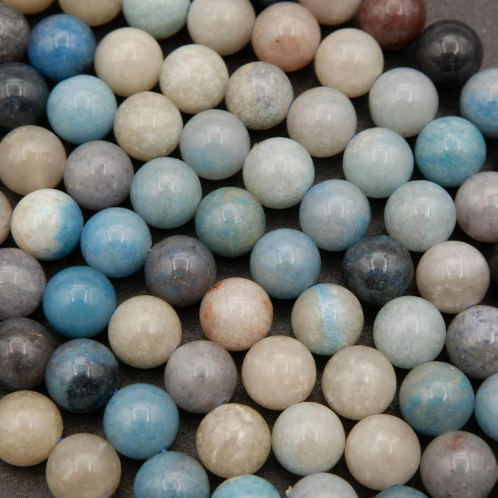 Trolleite · Smooth · Round · 4mm, 6mm, 8mm, 10mm, Tejas Beads, Beads