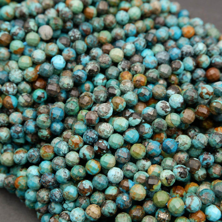 Blue and green turquoise beads.