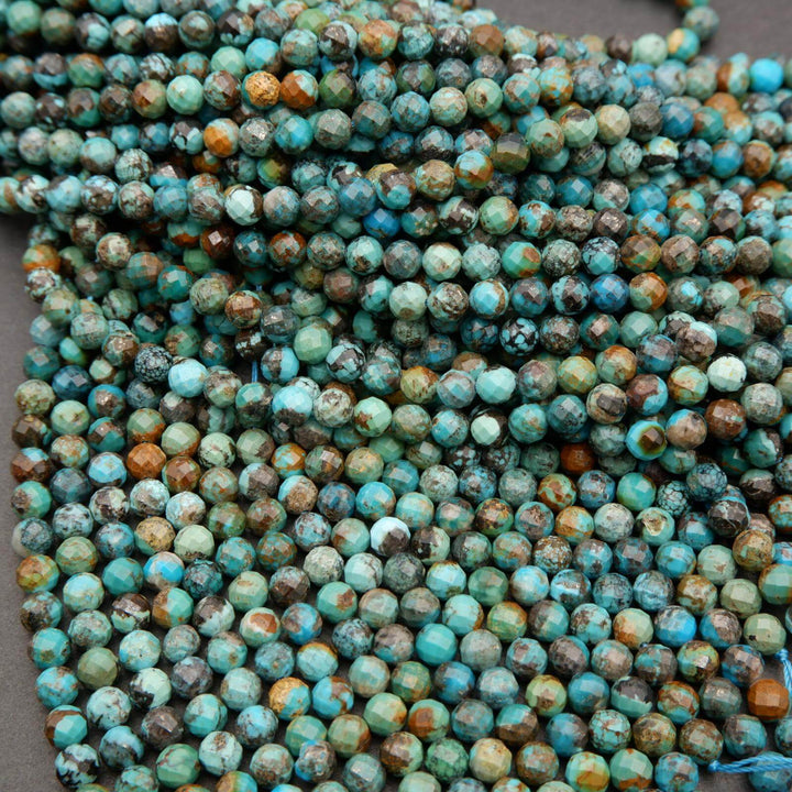 Blue and green turquoise beads.