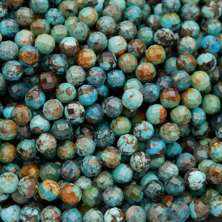 Blue and green turquoise beads.