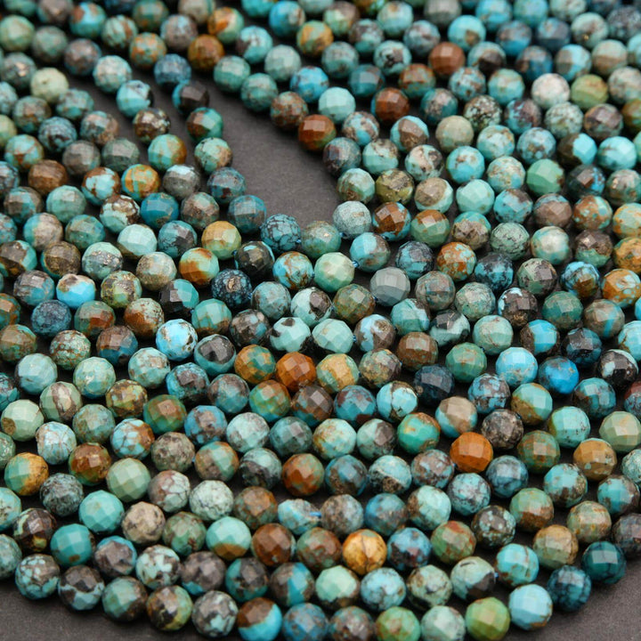 Blue and green turquoise beads.