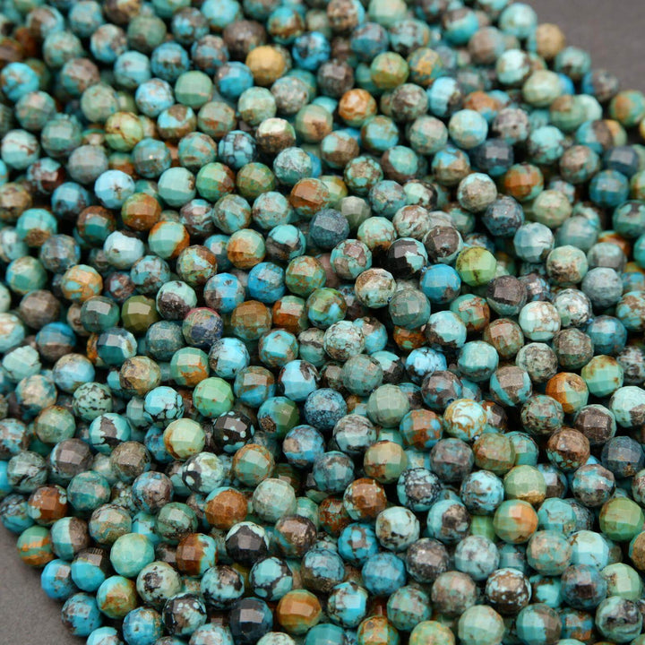 Blue and green turquoise beads.