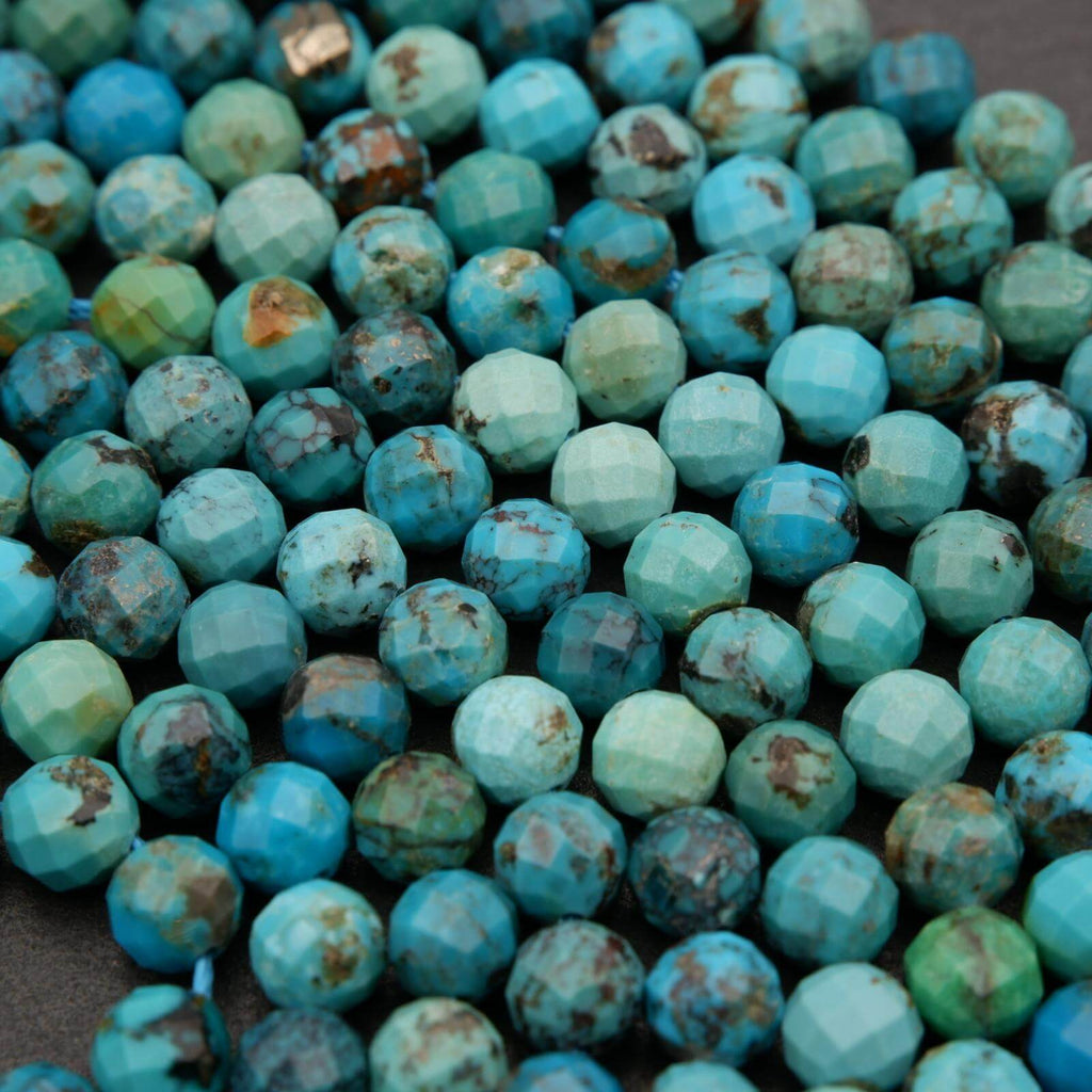 Blue and green turquoise beads.