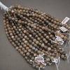 Natural Chocolate Brown Moonstone bead strand