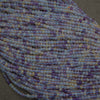 Close-up of multicolored beads on a string