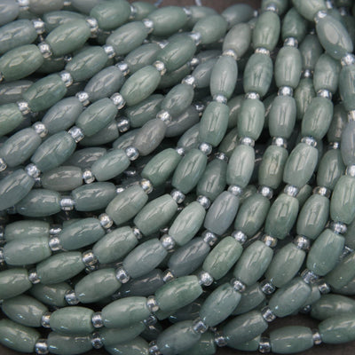 Guatemalan Jade · Smooth · Barrel Tube · 5mm