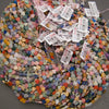 Multicolor heart shape beads