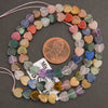 Multicolor heart shape beads