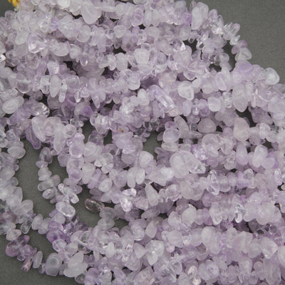 Lavender Amethyst · Smooth · Freeform Chips · 7mm